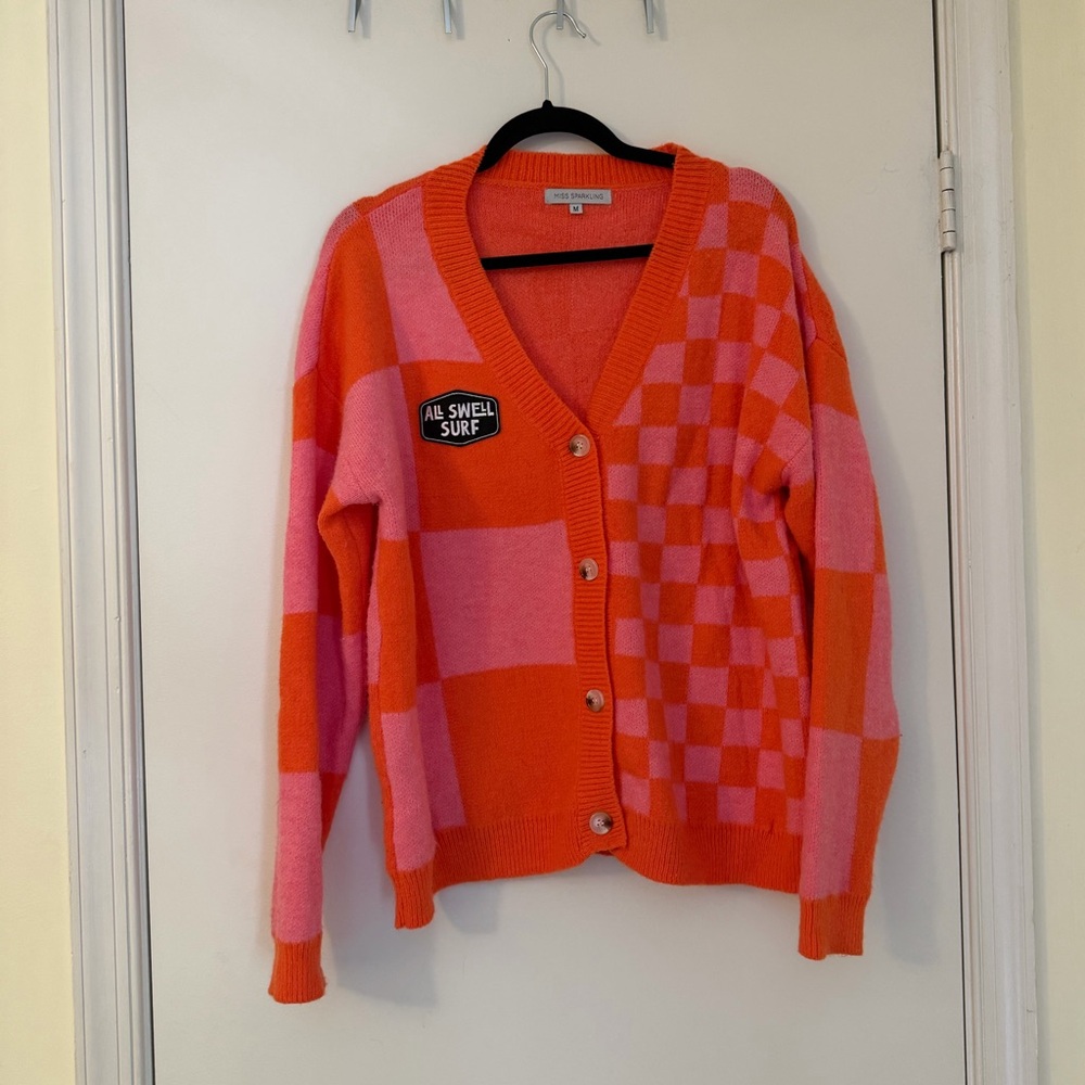 Oversized All Swell Surf Cardigan - Size M